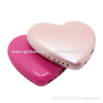 Power bank, heart appearance